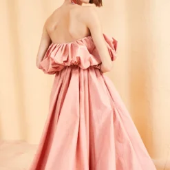 ULLA JOHNSON Vittoria Gown - Azalea -Cheap Style Qube Store ULLA JOHNSON VITTORIA GOWN AZALEA 02 ALT