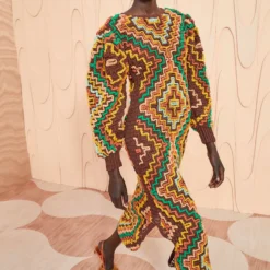 ULLA JOHNSON Vayda Dress - Fire Opal