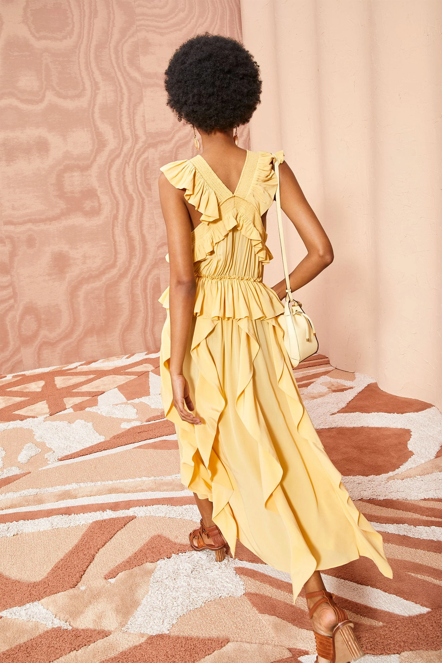 ULLA JOHNSON Violeta Dress - Dune 2 ULLA JOHNSON Violeta Dress - Dune - Image 2