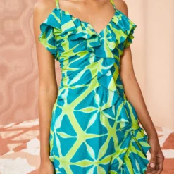 ULLA JOHNSON Zoya Dress - Citrine -Cheap Style Qube Store ULLA JOHNSON Zoya Dress CITRINE 05