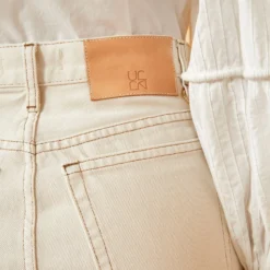 ULLA JOHNSON The Agnes Jean - Cowrie Wash -Cheap Style Qube Store b4wRNdiU